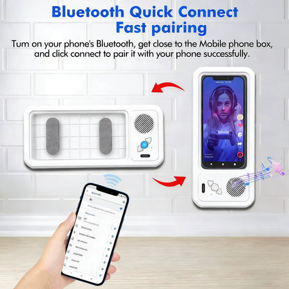 ShowerVibe™ Pro: 2-in-1 Waterproof Cinema & Speaker