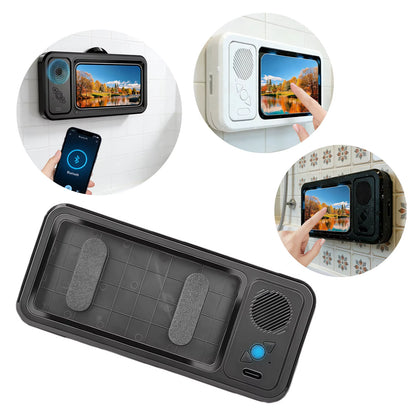 ShowerVibe™ Pro: 2-in-1 Waterproof Cinema & Speaker