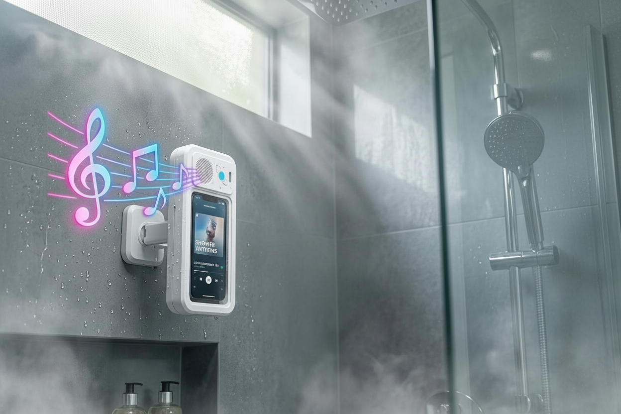 ShowerVibe™ Ultra: Your Shower, Upgraded 🚿 — All-In-One 🎶