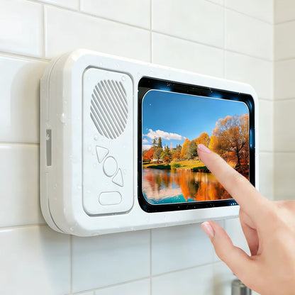 ShowerVibe™ Pro: 2-in-1 Waterproof Cinema & Speaker